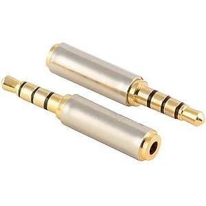 3.5 mm Erkek - 2.5 mm Di�i Stereo �evirici 4 Bo�umlu
