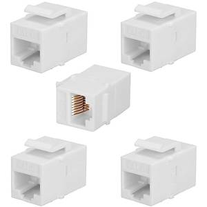 Cat. 6 Di�i - Di�i Bo� Patch Panel Mod�l� - Beyaz