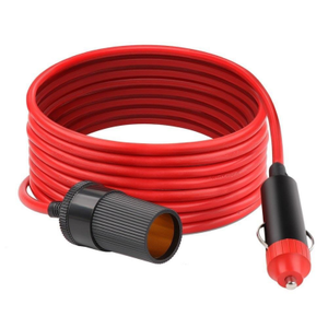 Ara� �akmak Uzatma Kablosu K�rm�z� 2 Metre