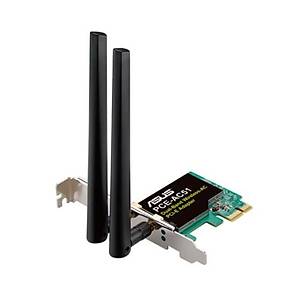 PCI-Express Kart - ASUS - PCE-AC51 Wireless-AC750 - �ift Antenli Wi-fi Kart