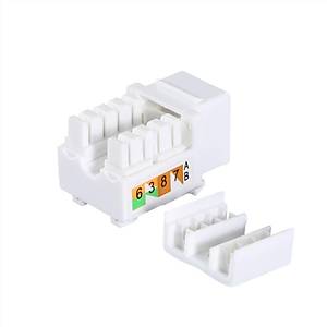 Cat. 6 RJ45 90 Derece Keystone Konnekt�r