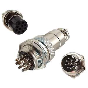 M16 10 Pin Konnekt�r Erkek+Di�i