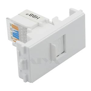 22.5x45 RJ11 Telefon Keystone Priz Mod�l�