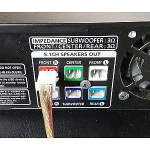 Sony ve Samsung DVD/BlueRay/Ev Sinema Sistemi Hoparl�r Kablosu 5 Metre