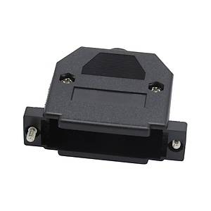 25 Pin D-Sub Konnekt�r Kapa�� - Siyah (100 Adet)