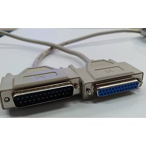 25 Pin Paralel Erkek - Di�i Uzatma Kablosu - 2.70 Metre