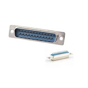 25 Pin D-Sub Konnekt�r Erkek - Lehim Tipi