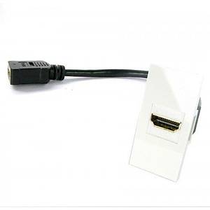 22.5x45 HDMI Kablolu Di�i - Di�i Priz Mod�l�