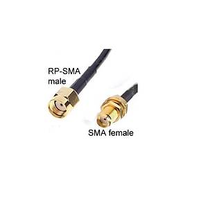 RG-174 RP SMA Erkek to SMA Di�i Kablo 1 Metre