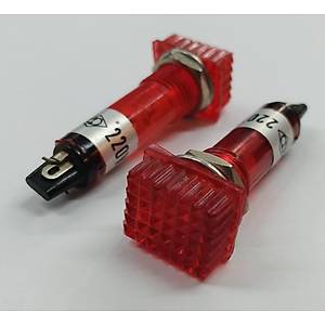 16 mm 220V K�rm�z� LED Sinyal Lambas�