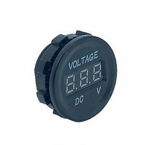 28mm Pano Tipi Dijital Voltmetre