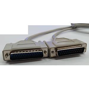 25 Pin Paralel Erkek - Erkek Kablo - 4.30 Metre