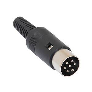 Din Erkek Konnekt�r - 6 Pin