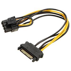 8 Pin - SATA Ekran Kart� Power Kablosu