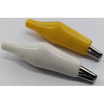 Krokodil Kk Beyaz+Sar - 10 Takm