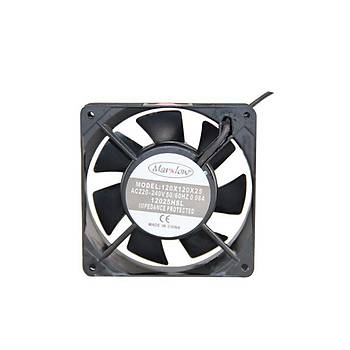 Marxlow 120x120x25 mm 220 Volt Metal Fan