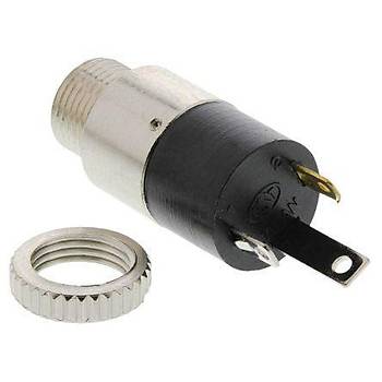 3.5 mm Stereo Dii Panel Tipi Metal Jack