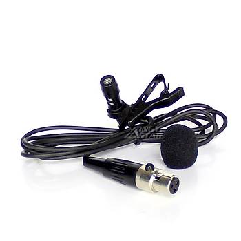 3 Pin Mini XLR Dii Ulu Yaka Mikrofonu 1.2 Metre