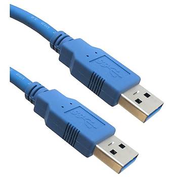 USB 3.0 Erkek - Erkek Kablo 1.5 Metre