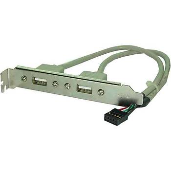 Anakart Kablolu Bracket - 2 Port USB 2.0