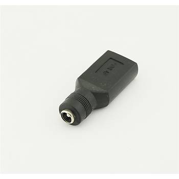 5.5x2.5 mm DC Dii to USB 2.0 DC Dii U evirici