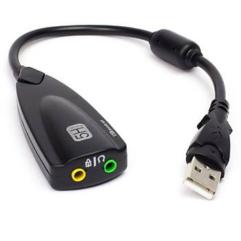 USB 2.0 Kaliteli Ses Kart - Kablolu