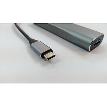 USB 3.1 Type-C Hub - 3x USB 3.0 + 1x Type-C