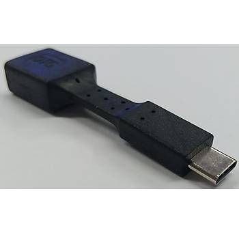 USB Type-C Yass OTG Kablo - Siyah
