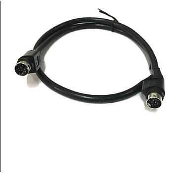 9 Pin Mini Din Ses Sistemi Kablosu - 2 Metre