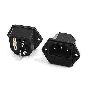 Sigortal C14 Erkek ase Tipi Power Soket - Vidal