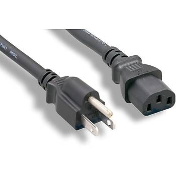 3x0.75 mm Amerikan Fili Power Kablosu 1.5 Metre