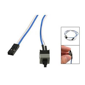 Kasa Power Butonu Kablolu - 50 Adet