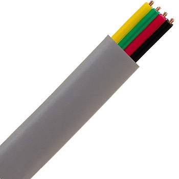 4'l Yass Gri Telefon Kken Kablo - 100 Metre