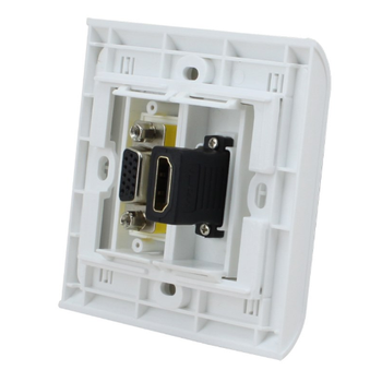 VGA+HDMI S�va �st� Duvar Prizi
