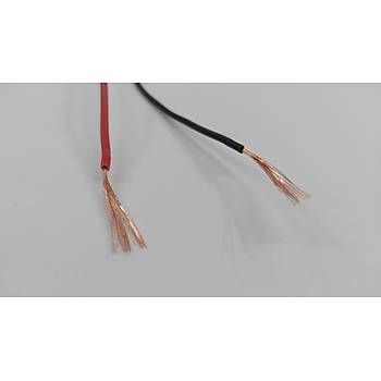 NYAF Montaj Kablosu 0.35 mm - K�rm�z�+Siyah - 5 Metre