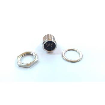 5 Pin Mini XLR ase Tipi Erkek Konnektr