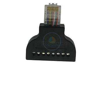 RJ45 Klemensli Network Konnekt�r - Erkek
