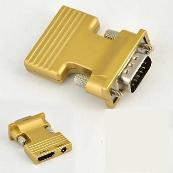 HDMI Giri - VGA k Ses kl Kablosuz Aparat