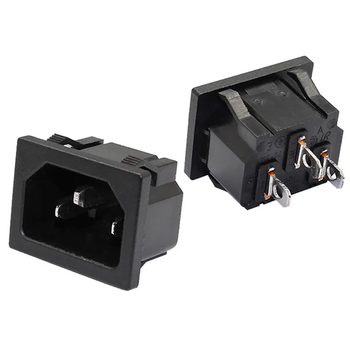 C14 Erkek ase Tipi Power Soket - Gemeli