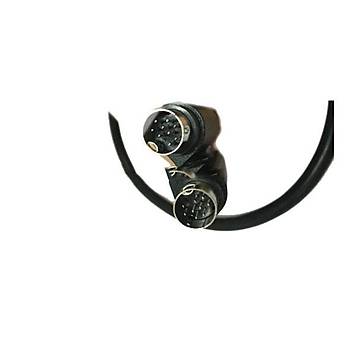 9 Pin Mini Din Ses Sistemi Kablosu - 2 Metre