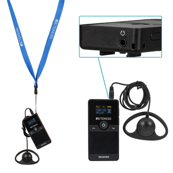 Retekess Tur Rehber Sistemi 2 Verici (Transmitter) + 48 Al�c� (Receiver)