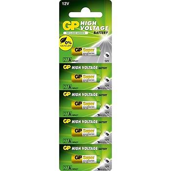 GP 27A Alkalin 12 Volt Kumanda Pili - 5 Adet