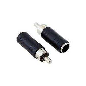 RCA Erkek to 6.3 mm Mono Dii evirici Aparat