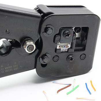 Yeni Nesil EZ RJ11/RJ45 Network Pensesi