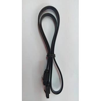 SATA DATA Kablo - Klipsli - 50 cm - Siyah