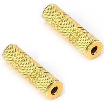 3.5 mm Stereo Di�i - Di�i Kaliteli Gold Ara Aparat (�ift)