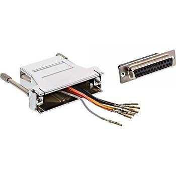D-Sub 25 Pin Dii - RJ45 Dii Modler evirici