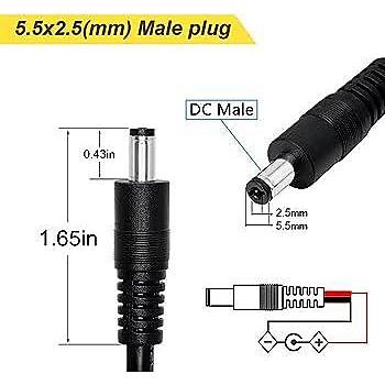 5.5x2.5 mm DC Notebook Adaptr Tamir Kablosu