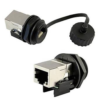 RJ45 Panel Tip Dii - Dii Kaliteli Korumal Konnektr