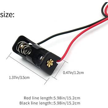 Tekli 12V 23A Pil Yuvas Yata